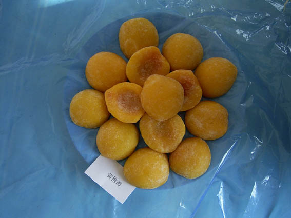 IQF yellow peach