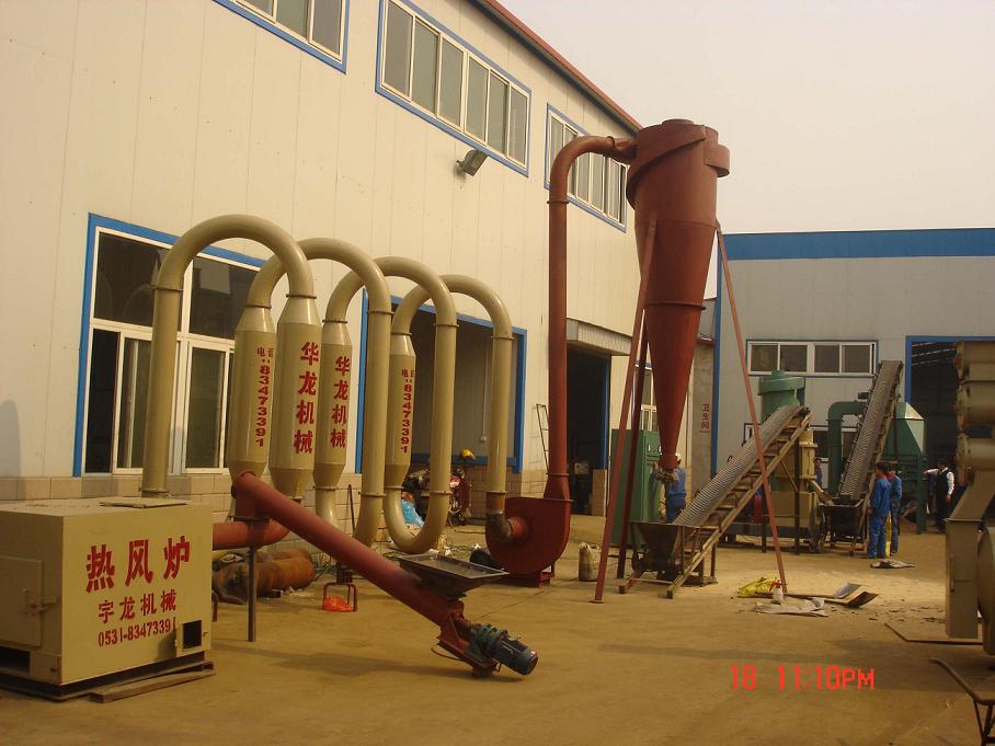 wood pellet comeplete line