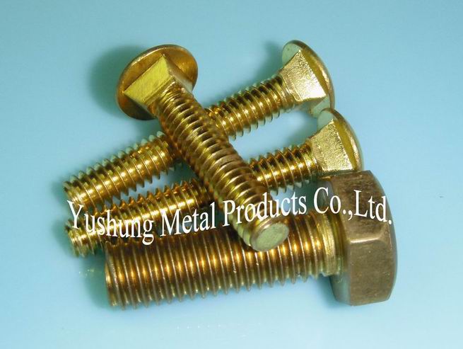 Brass bolt