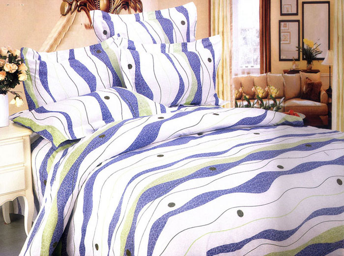 printed cotton bed sheet