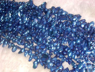 wholesale Genuine 15 inch 10mm dark blue tail pear