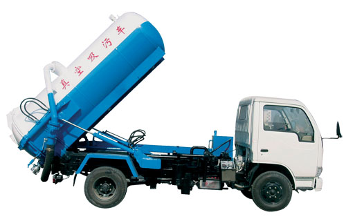 sewage suction truck