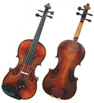 Carved Violin