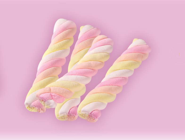 ZS016 Twist Marshmallow Candy 1kg