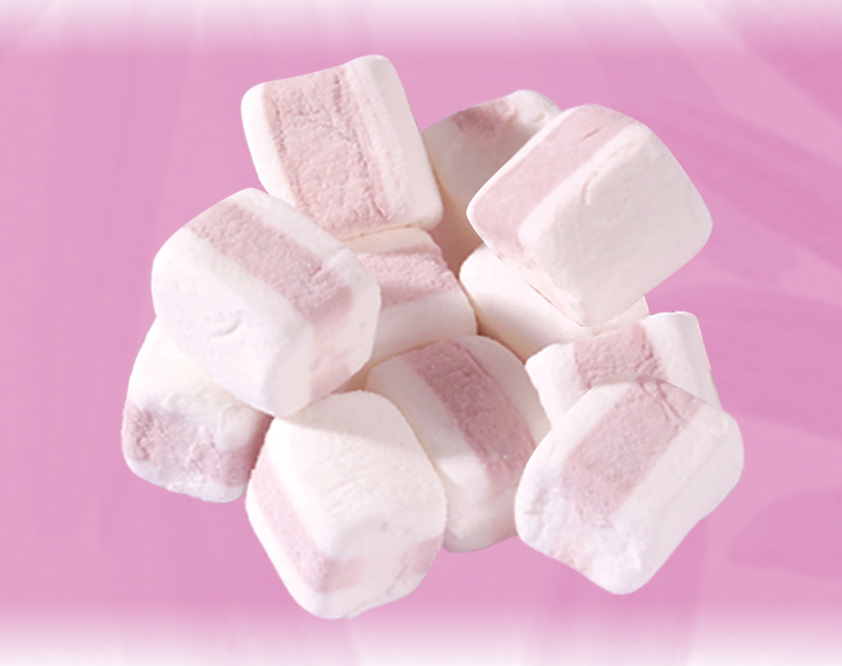 ZS007 Chocolate Marshmallow Candy Dice 1kg