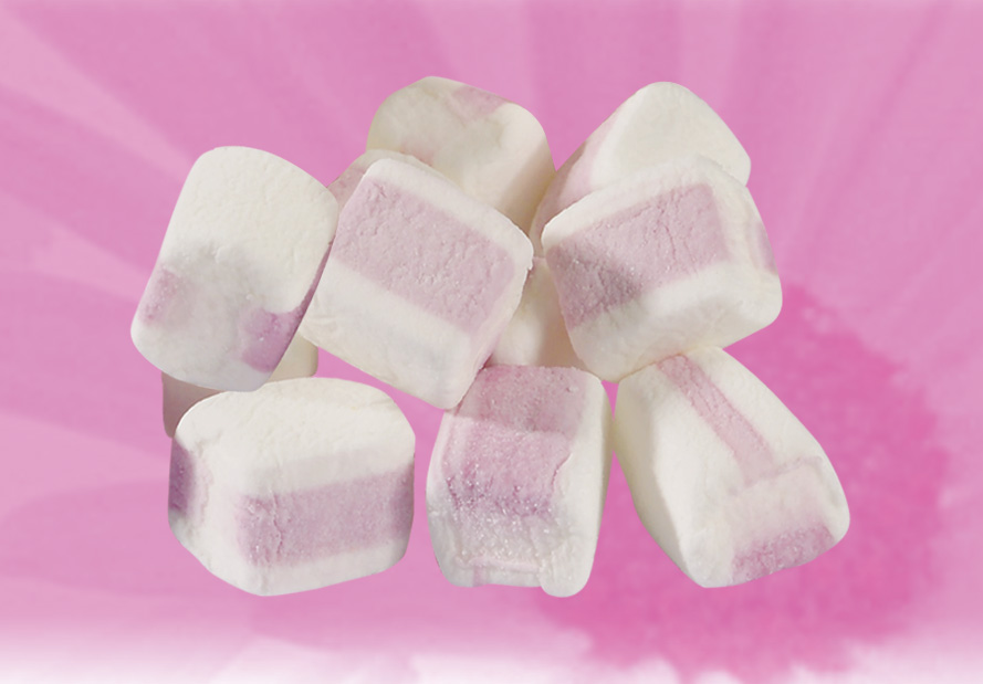 ZS008 Blackberry Marshmallow Candy Dice 1kg