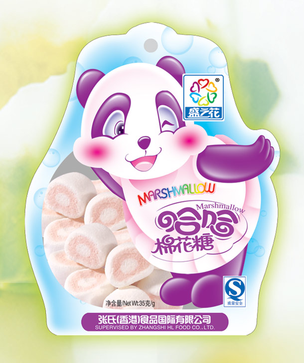 MS008 Panda Marshmallow Candy 35g