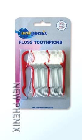 Toothpick with Floss