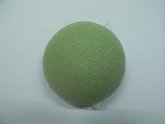 green tea konjac sponge