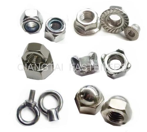 stainless steel nuts,din319,din555,din582,din6923