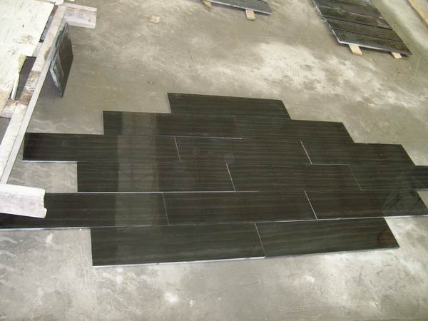 Black wood vein marble 