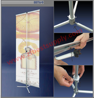 Wall picture shelf banner stand(BST6-9)