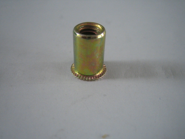 carbon steel countersink head round body rivet nut