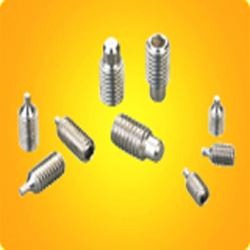 Stainless steel set screw with dog pointDIN 915.