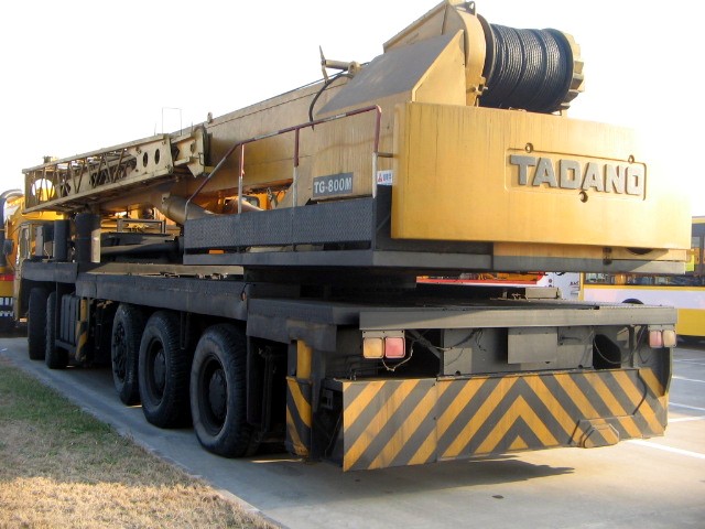 used mobile crane 80t (80 ton tadano truck crane)