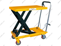 hand hydraulic lift table