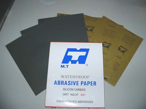 MT brand Water proof abrasive paper