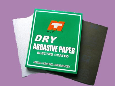 Dry sand paper(abrasive paper)