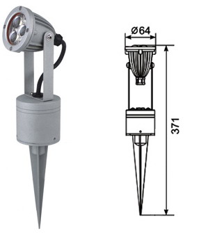 LED spike light