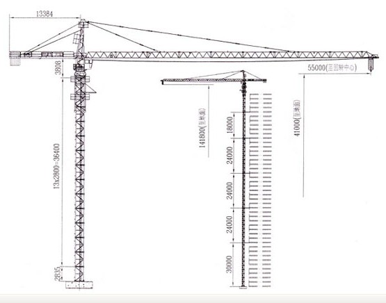 Tower Crane (QTZ63-5510)