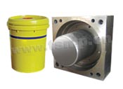 Plastic bucket mould