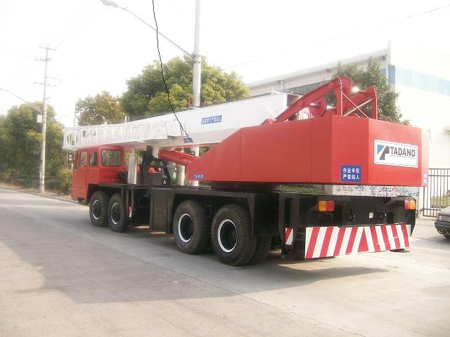 50t used tadano truck crane