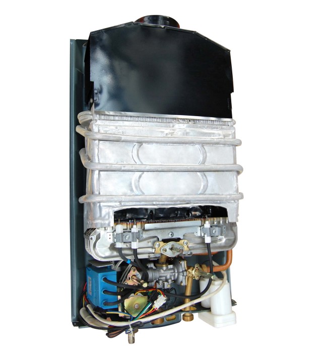 Flue type gas water heater