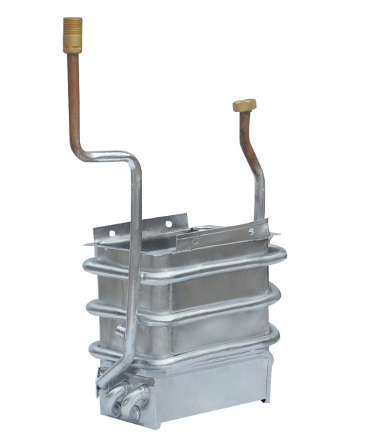 Balanced type heat exchanger in copper