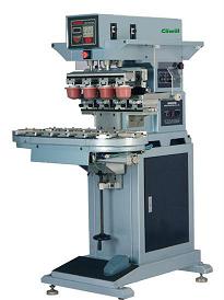 4 color pad printing machine  