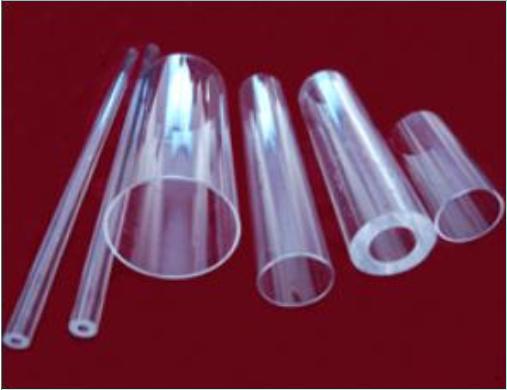 clear fused quartz tube 