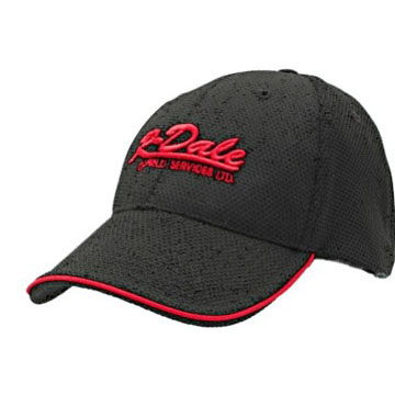 Double Pique Mesh with Open Sandwich Peak Baseball Cap