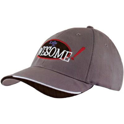 Baseball Cap, HBC with Indented Peak