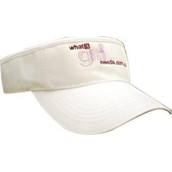 Brushed Heavy Cotton Visor With Sandwich