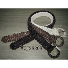 Basket Weave Braided Belt