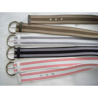 Stripe Ribbon Belt for Women