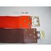 Elastic Belt with Loop Buckle