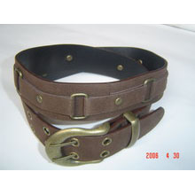 Women Skinny Studded Belt