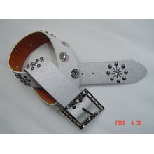 White Stud Belt