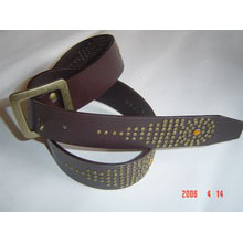 Leather Stud Belt