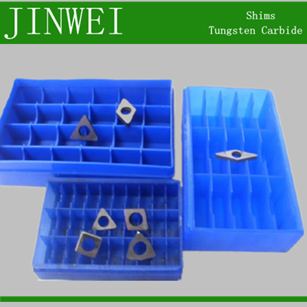 tungsten carbide shims for insert suport