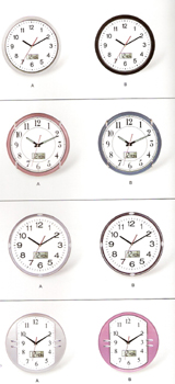 plastic wall clock