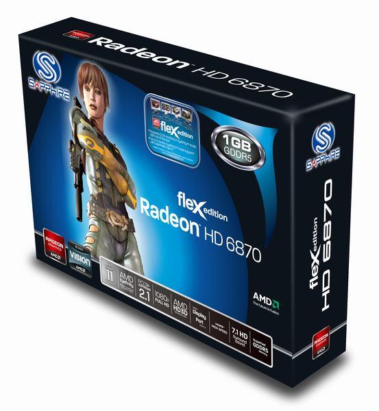 SAPPHIRE FleX HD 6870 1GB GDDE5