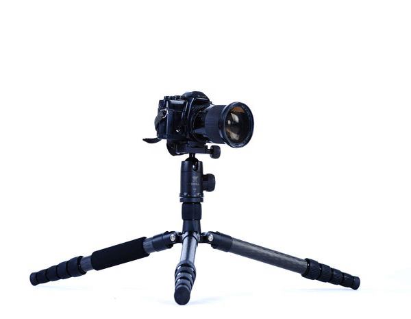Folded Carbon Fiber Camera Tripod  