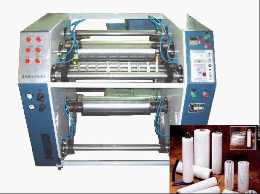 Coreless Stretching Film Rewinder
