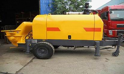 Trailer-Mounted Concrete Pump HBTS50-08-72R