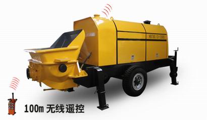 HBT Series Small Diesel Trailer Concrete Pump 
