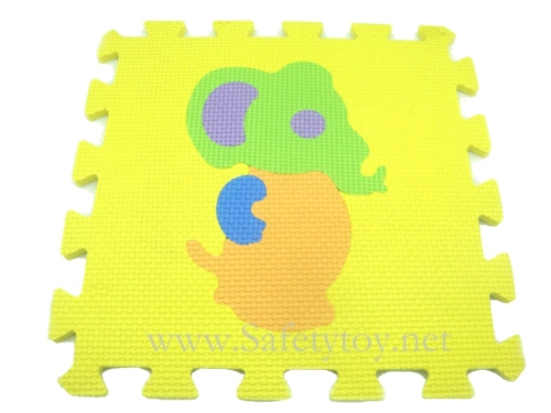 10pcsx EVA Puzzle Mats, Kids Cartoon Puzzle Mats