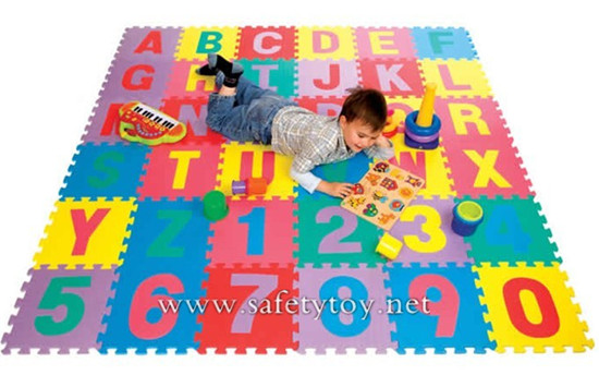 Jigsaw puzzle foam play mat