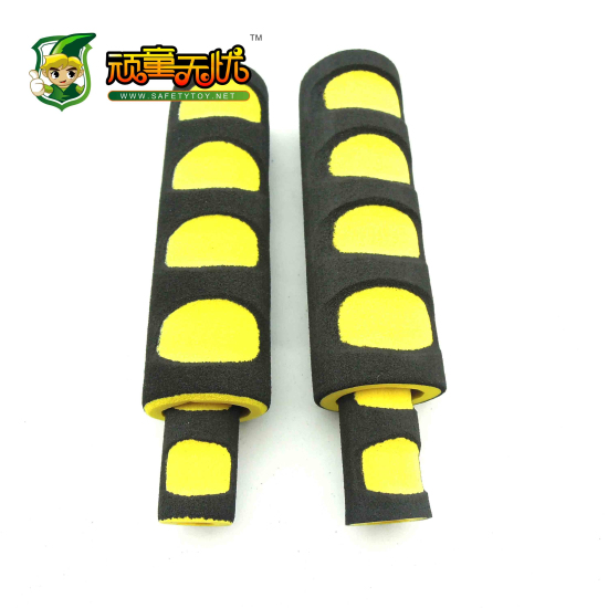 110mm Length Bi-color Foam Motorcycle Handle&Bicyc
