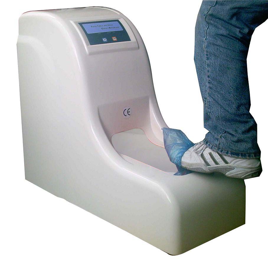 shoe cover take-off machine / shoe cover remover 